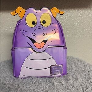 Loungefly Figment Purple and Yellow Kids Mini Backpack